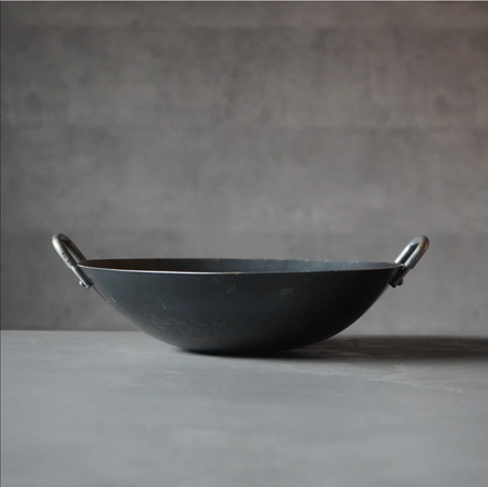 山田 鉄 打出 中華鍋 – Tomoe-Ya