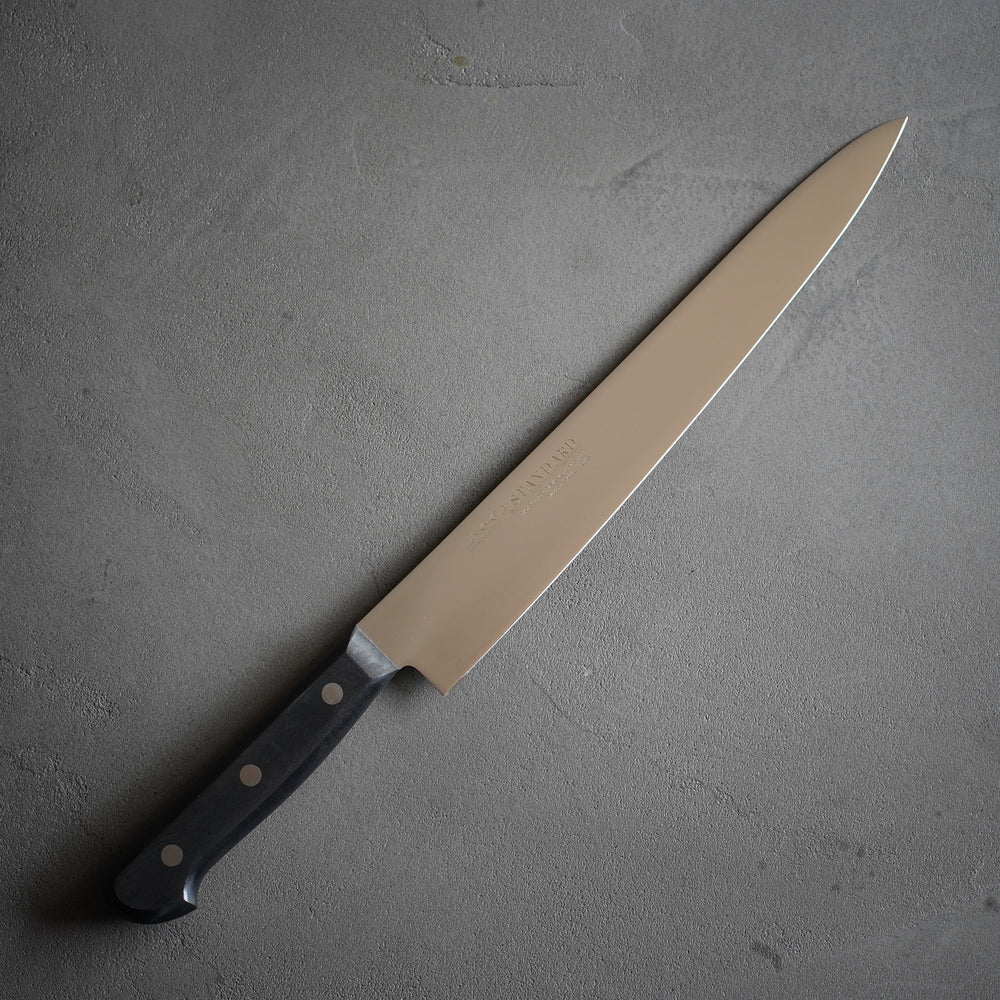 Standard Antibacterial PC Blade, No Guard, Sujihiki Knife / Jikko