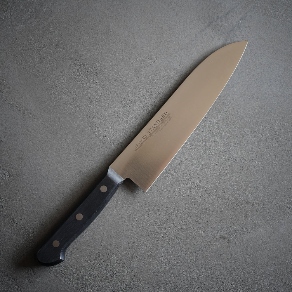 Standard Antibacterial PC Santoku Knife (without guard) / Jikko