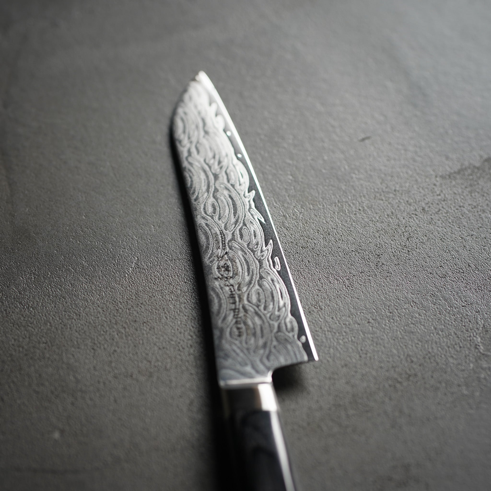 ペティナイフ グランドシェフ青海波 ダマスカス VG10 | 堺孝行 日本製