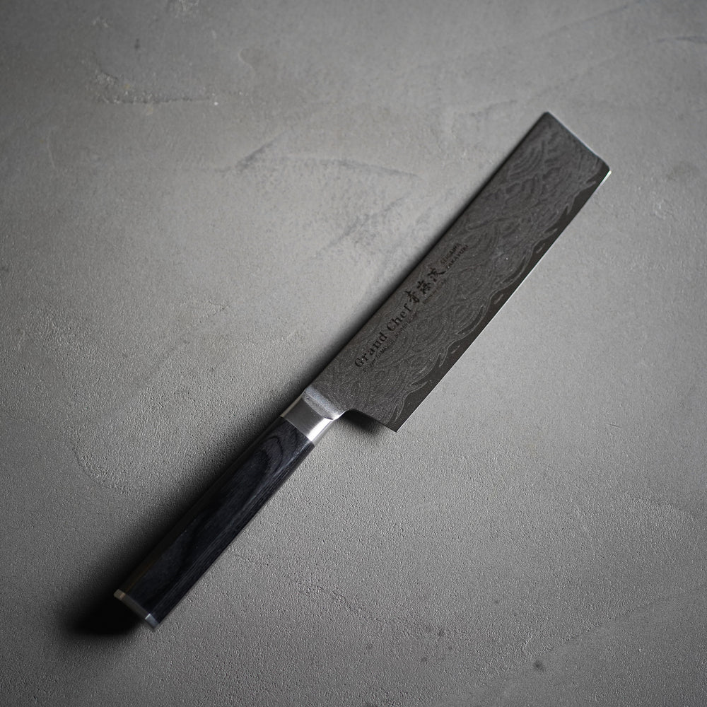 Grand Chef Seigaiha Vegetable Knife 160mm / Takayuki Sakai