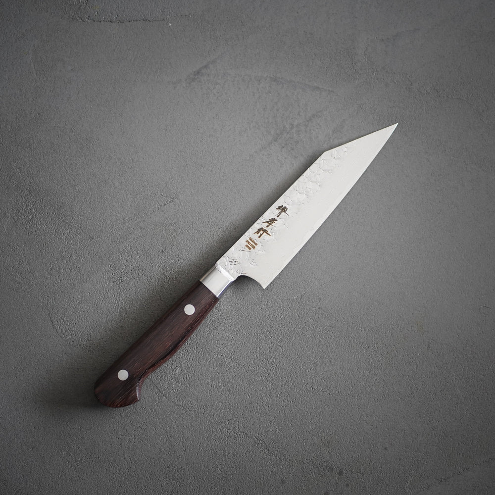 Super Gold 2 Damascus Sword-Shaped Petty Knife 120mm / Sakai Takayuki