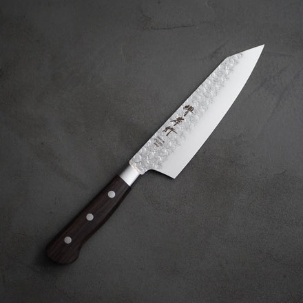 三徳包丁 ダマスカス 160mm スーパーゴールド2 | 堺孝行 日本製 プロ