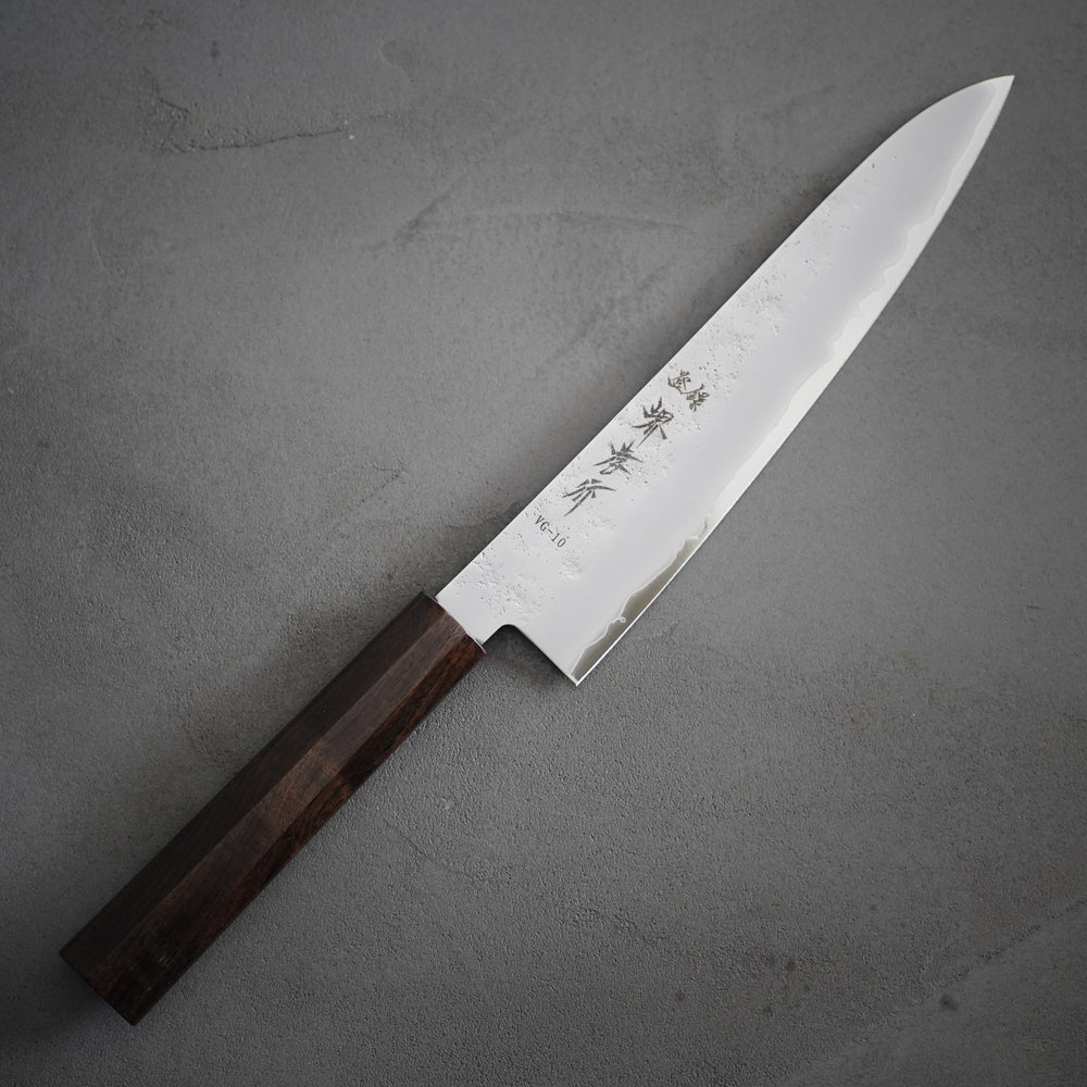 VG10 Nashiji Ebony Handle Chef's Knife / Sakai Takayuki