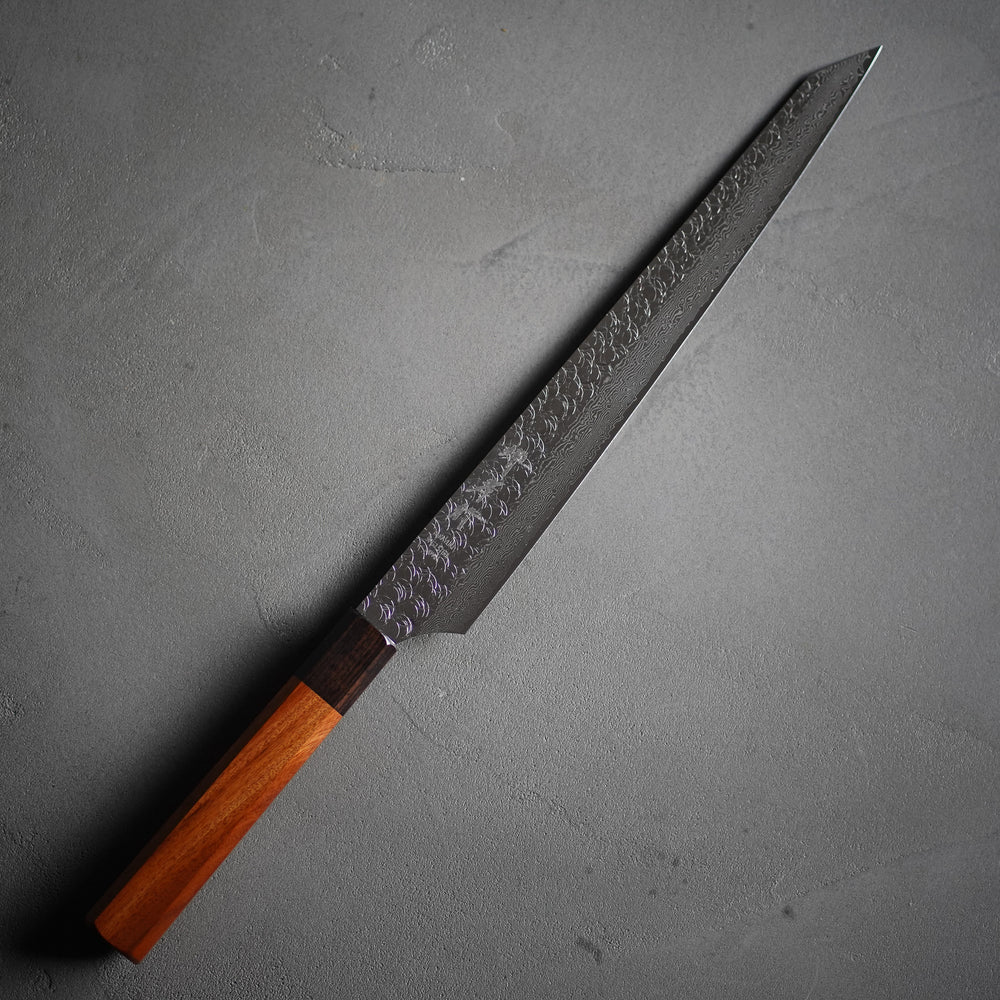 Super Gold 2 Damascus Sword-Shaped Yanagiba Knife 270mm / Sakai Takayuki