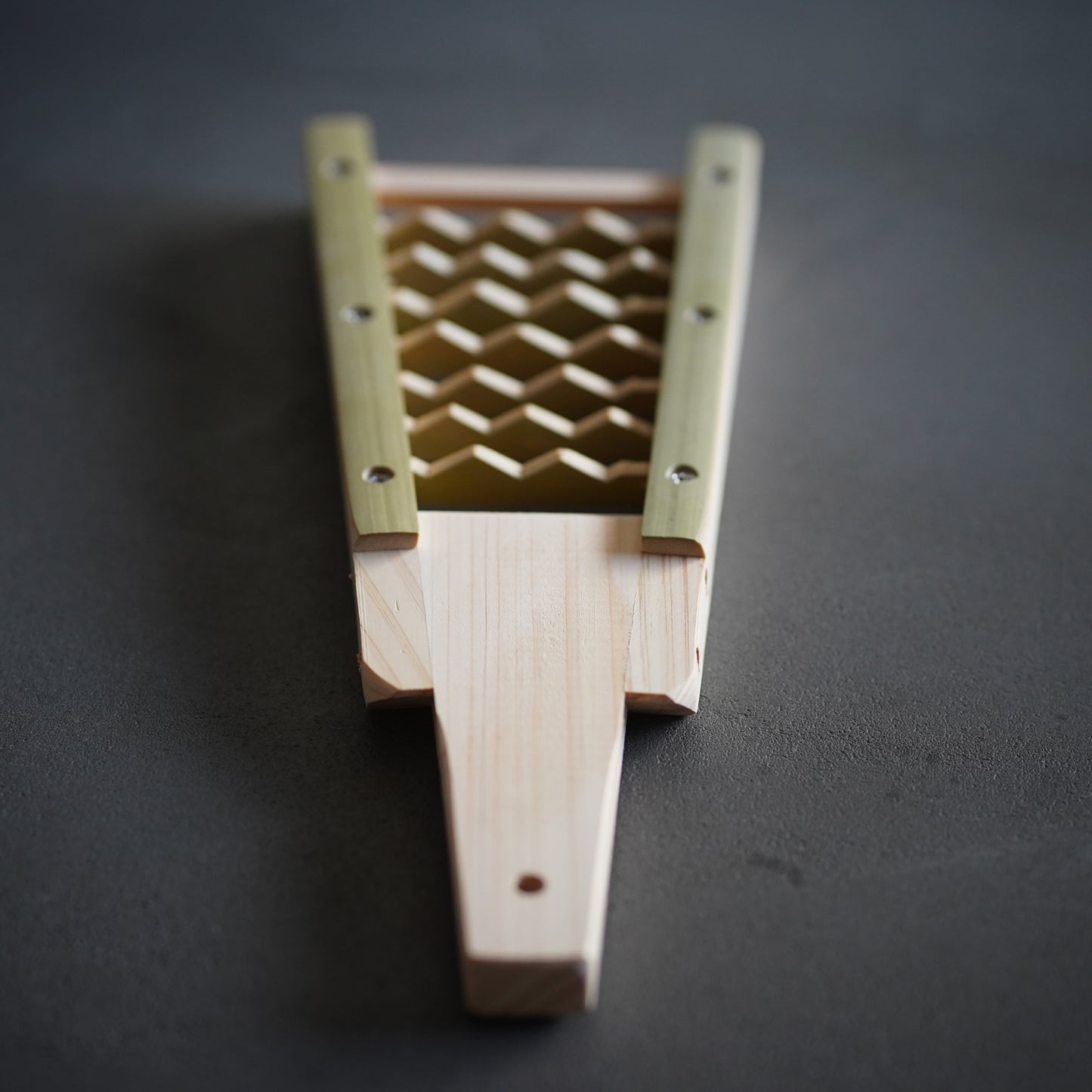 
                  
                    Oni Oroshi Grater Suehiro / Shindo – Japanese Bamboo Daikon Grater
                  
                