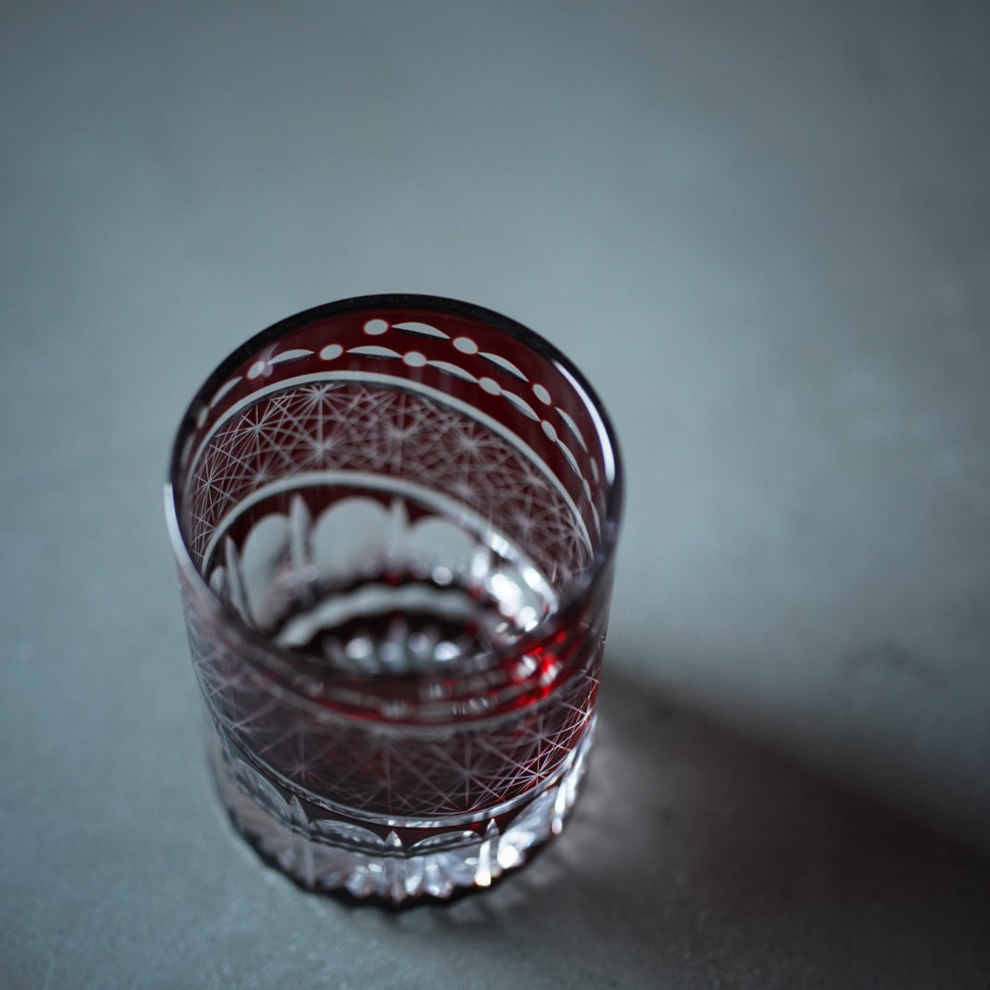 
                  
                    Kiriko Cut Glass Old Fashioned Tumbler 280ml | Asanoha Pattern 
                  
                