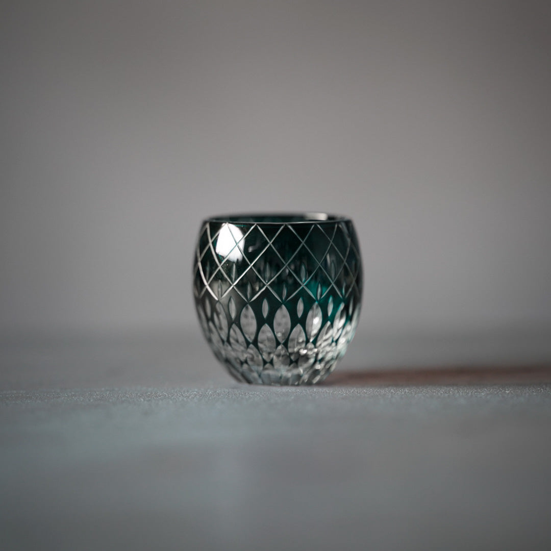 
                  
                    Kiriko Choko 100ml | Sake Glass Diamond Pattern Round Cut GC0023
                  
                