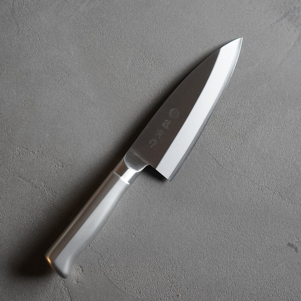 Fujitora DP Cobalt Alloy Steel 2-Layer Composite Deba Knife