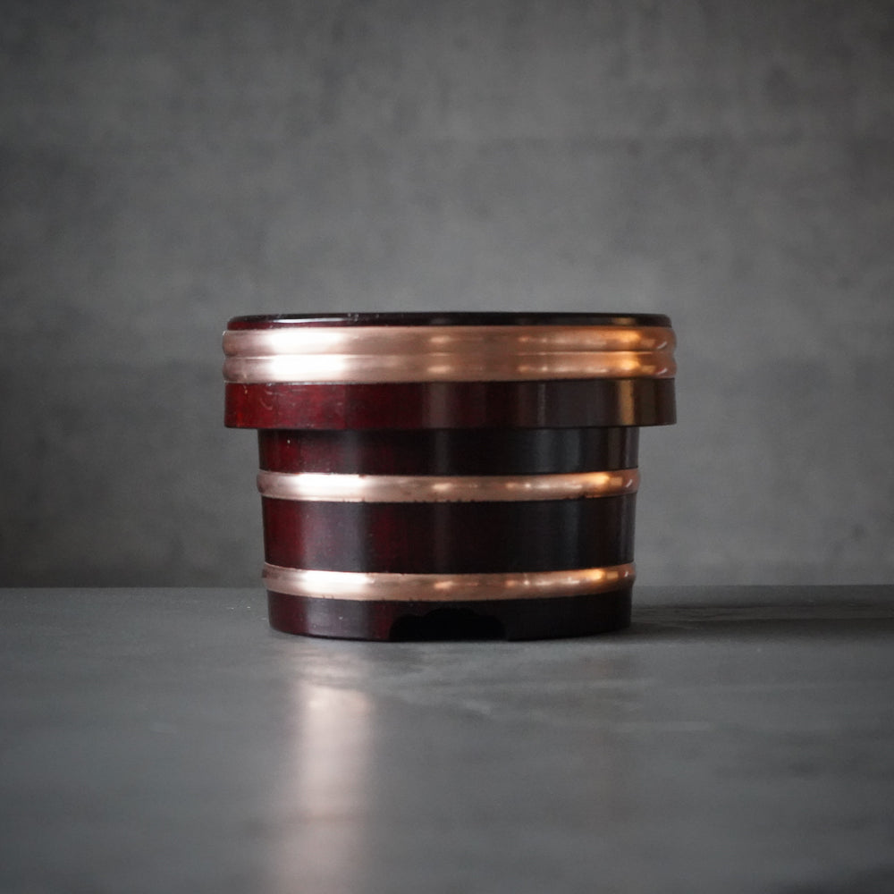 Edo lacquer box with outer lacquer coating / Miyabi lacquer crafts