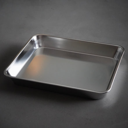 クローバー 18-8浅型角バット / 大屋製作所 – Tomoe-Ya