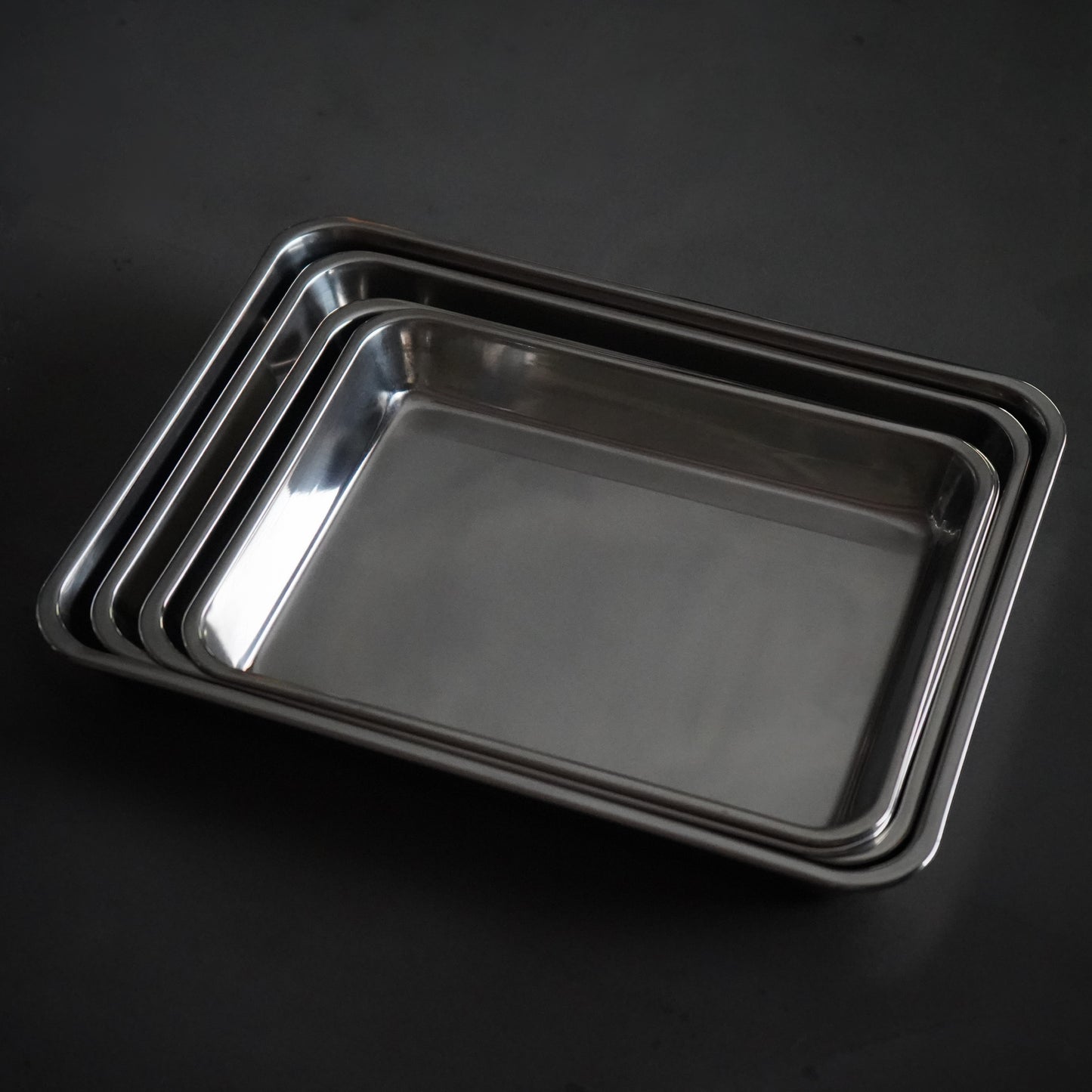 
                  
                    Koinu Brand 18-8 Shallow Square Tray / Honma Seisakusho
                  
                