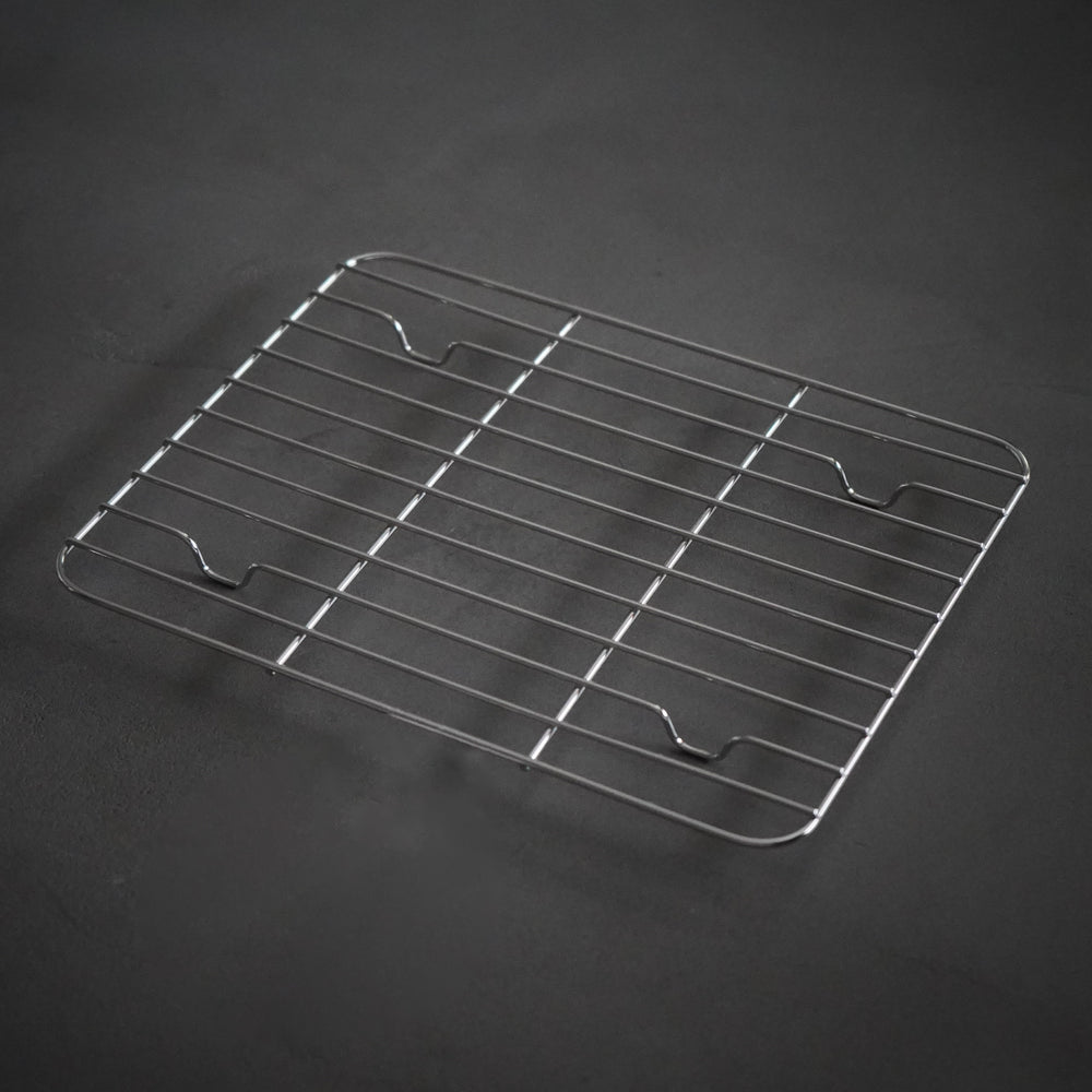 Kitchen Rectangular Tray With Net 18-8 Square cooking tray Net Fine Mesh / Kanda – Tomoe-Ya