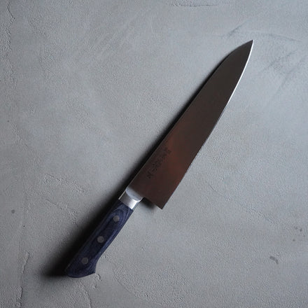 兼元 INOX 青合板柄 牛刀 / 豊栄- トモエ屋｜厳選された堺孝行の包丁